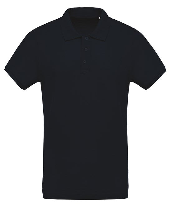 Kariban Men's Organic Piqué Short-Sleeved Polo Shirt