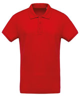 Kariban Men's Organic Piqué Short-Sleeved Polo Shirt