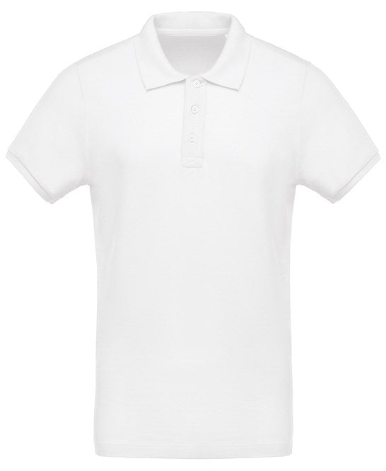 Kariban Men's Organic Piqué Short-Sleeved Polo Shirt