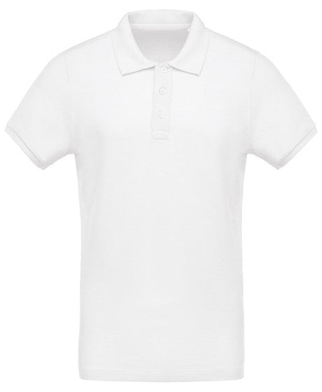 Kariban Men's Organic Piqué Short-Sleeved Polo Shirt