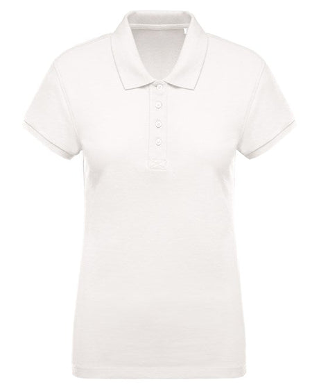 Kariban Ladies Organic Piqué Short-Sleeved Polo Shirt