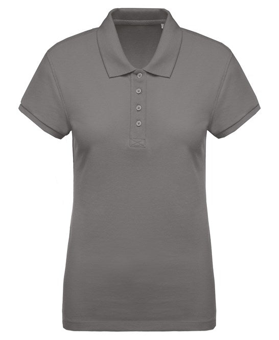 Kariban Ladies Organic Piqué Short-Sleeved Polo Shirt