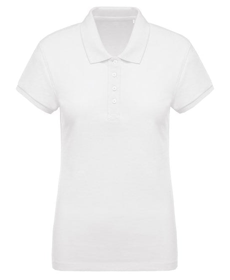 Kariban Ladies Organic Piqué Short-Sleeved Polo Shirt