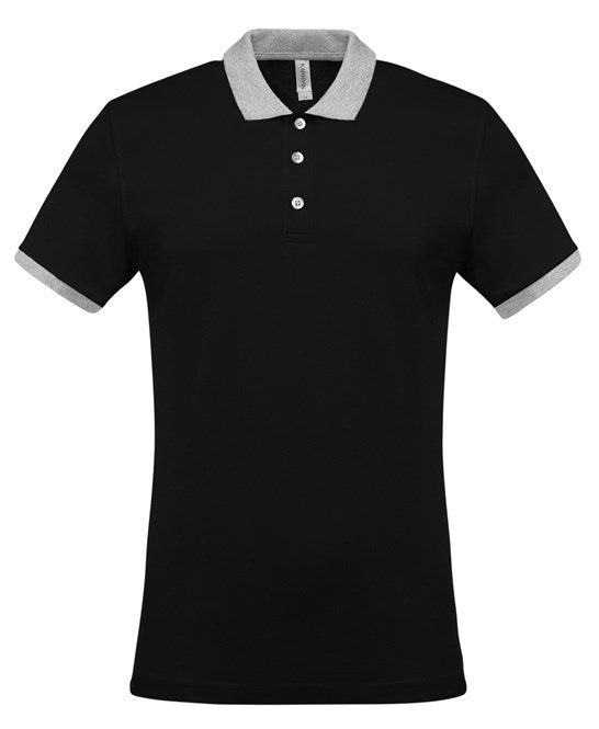 Kariban Two-Tone Piqué Polo Shirt