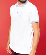 Kariban Two-Tone Piqué Polo Shirt