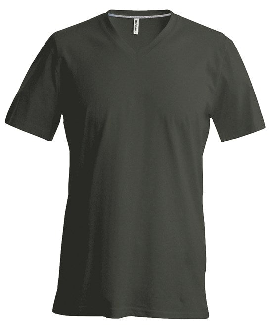 Kariban Men's Short-Sleeved V-Neck T-Shirt