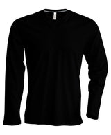 Kariban Men's Long-Sleeved V-Neck T-Shirt