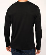 Kariban Men's Long-Sleeved Crew Neck T-Shirt