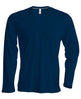 Kariban Men's Long-Sleeved Crew Neck T-Shirt