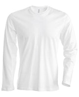 Kariban Men's Long-Sleeved Crew Neck T-Shirt