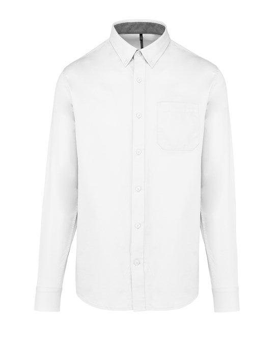 Kariban Men's Nevada Long Sleeve Cotton Shirt