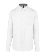 Kariban Men's Nevada Long Sleeve Cotton Shirt