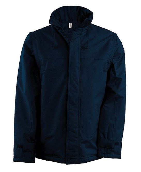 Kariban Detachable-Sleeved Blouson Jacket