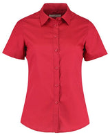 Kustom Kit Women's Poplin Shirt Short Sleeve