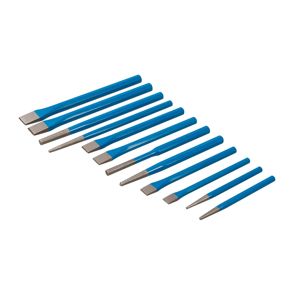 Silverline Punch & Chisel Set 12Pce