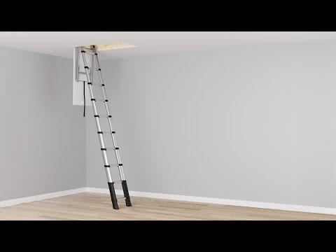 Telesteps Loft Line Mini Telescopic Ladder 9 Tread