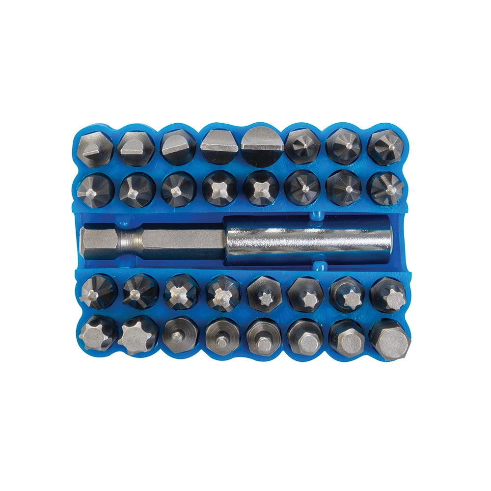 Silverline Screwdriver Bit Set 33Pce