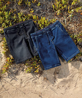 Wombat Men's Denim Drawstring Shorts