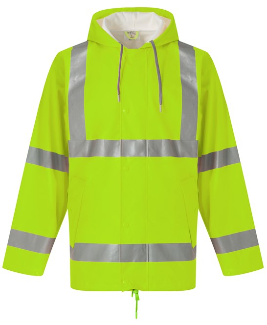 Yoko Hi-Vis Soft Flex Breathable U-Dry Jacket