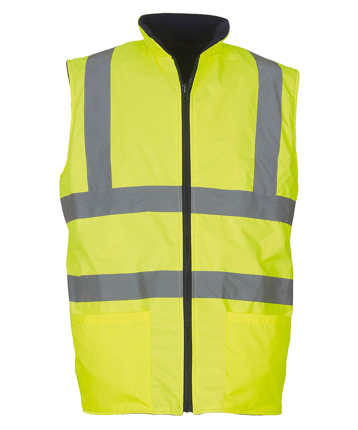 Yoko Hi-Vis Reversible Fleece Bodywarmer