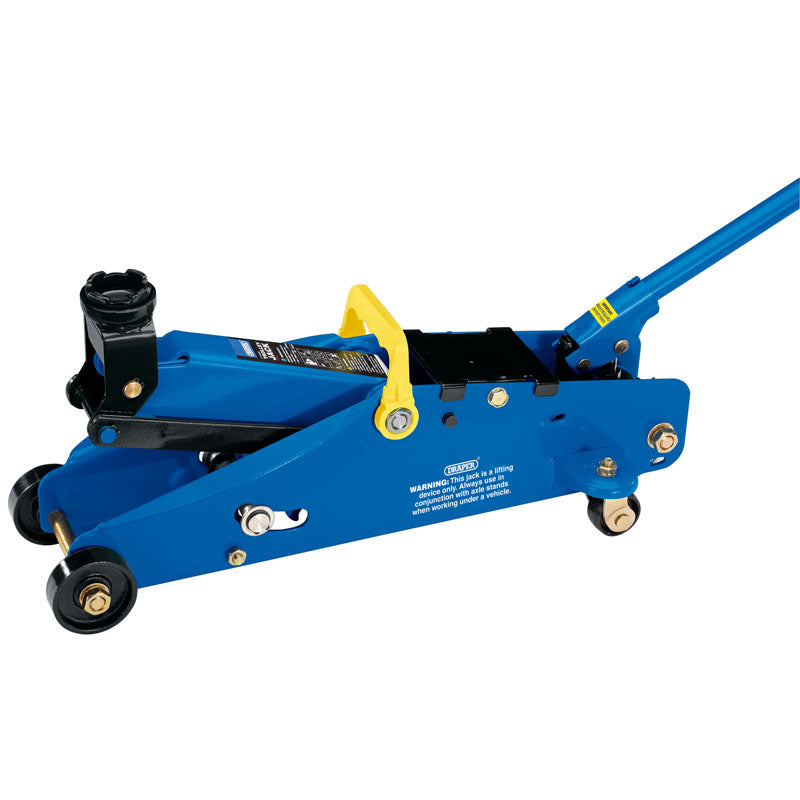 Draper Safety Lock Trolley Jack (2 tonne)