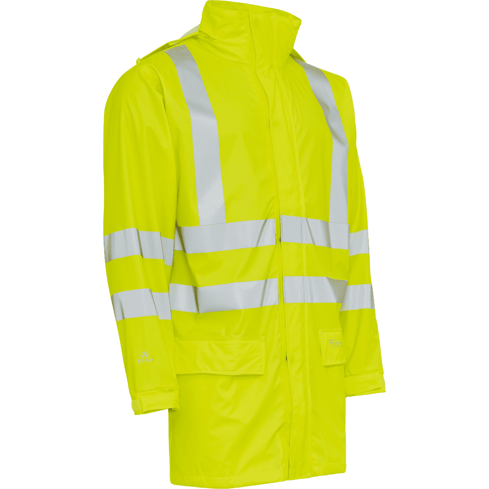 ELKA Dry Zone Visible Jacket 026301R #colour_hi-vis-yellow