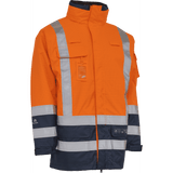 ELKA Securetech Multinorm Shell Jacket 086151R #colour_hi-vis-ora-navy