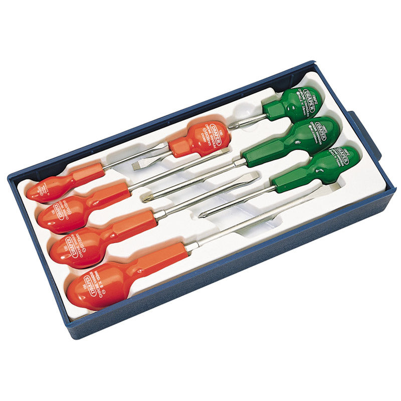 Draper Cabinet Pattern Screwdriver Set (8 Piece)