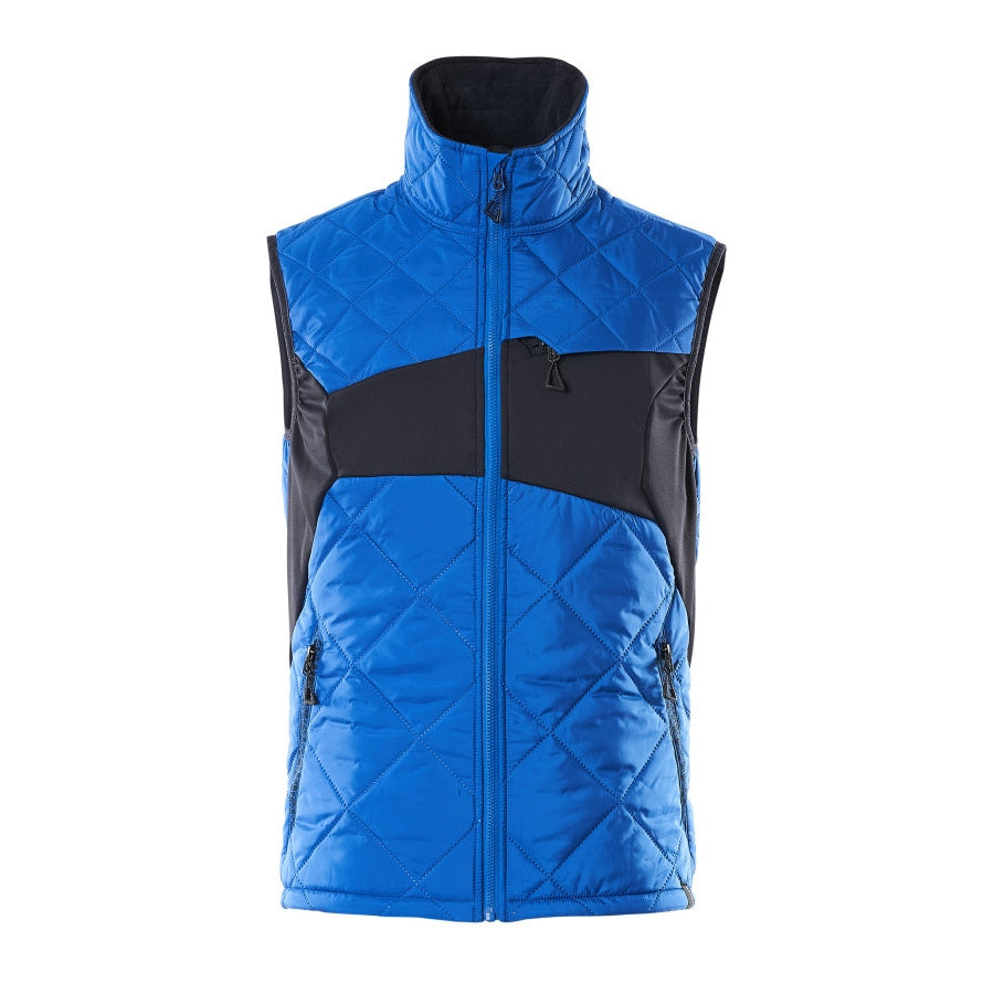 Mascot Accelerate Thermal Gilet with CLIMascot #colour_azure-blue-dark-navy