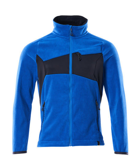 Mascot Accelerate Fleece Jacket with Fleece Jacket #colour_azure-blue-dark-navy