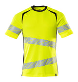 Mascot Accelerate Safe Modern Fit T-shirt #colour_hi-vis-yellow-black