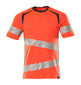 Mascot Accelerate Safe Modern Fit T-shirt #colour_hi-vis-red-dark-anthracite