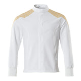 Mascot Food & Care Ultimate Stretch Jacket #colour_white-curry-gold