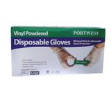 Portwest Powdered Vinyl Disposable Glove