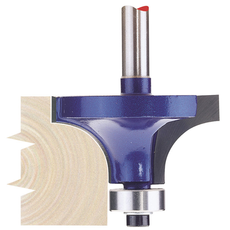 Draper 1/4" Rounding 38 x 14mm Radius TCT Router Bit