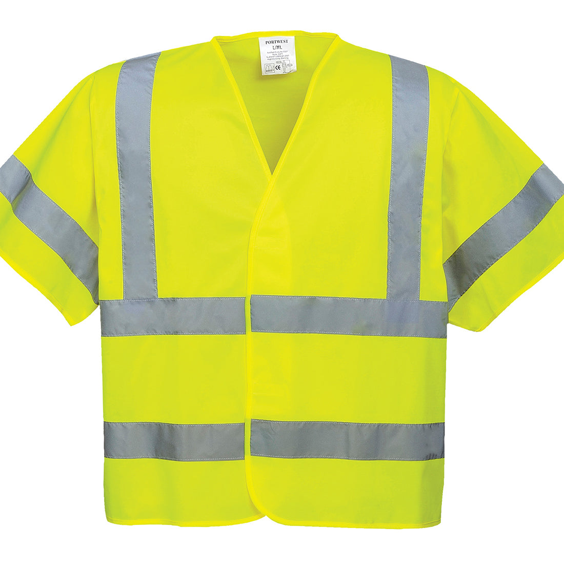 Portwest Hi-Vis Short Sleeved Vest