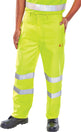 Beeswift Fire Retardant Anti Static Trousers En471 Saturn Yellow