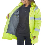 Beeswift Fleece Lined Traffic Jacket