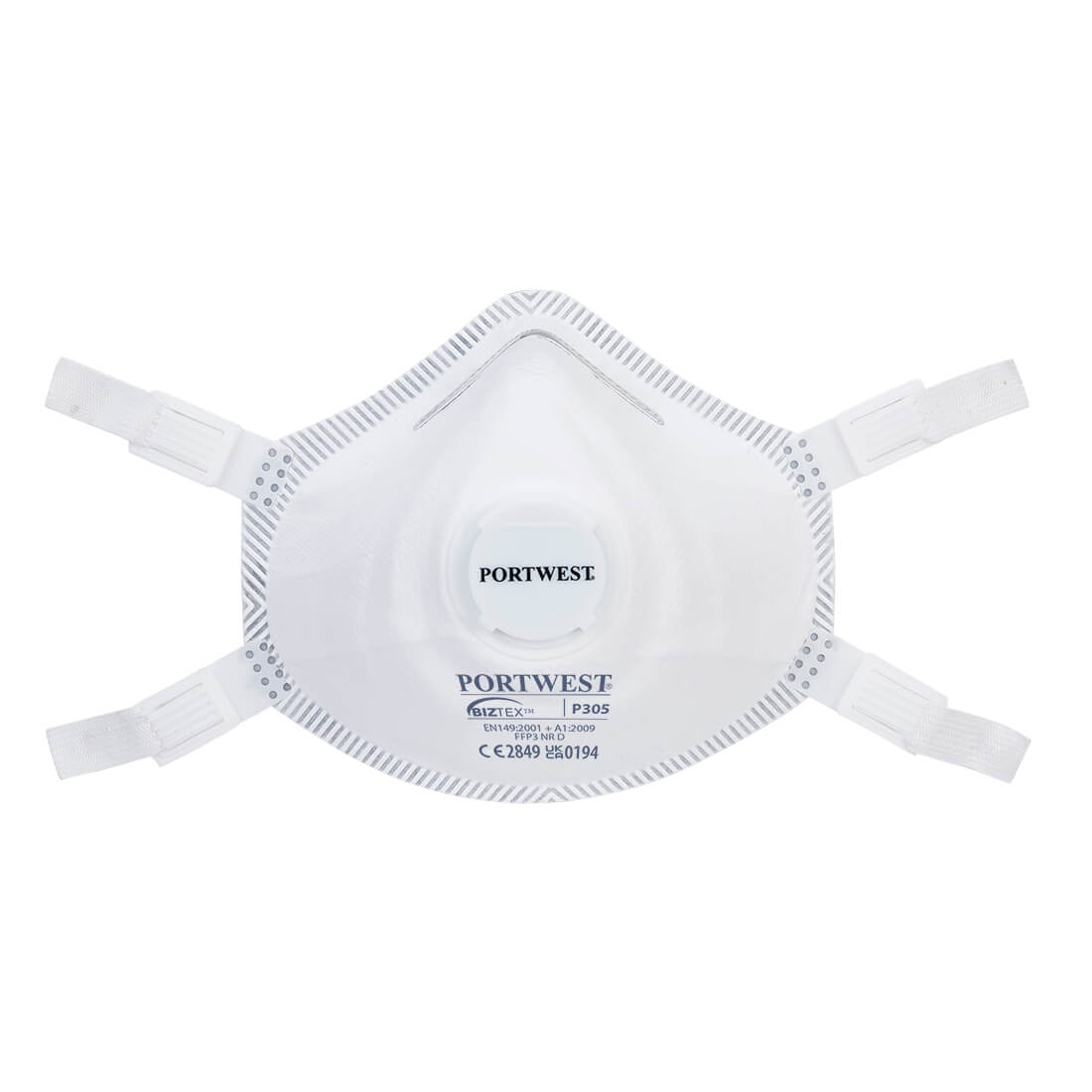 Portwest FFP3 Premium Dolomite Respirator (Pack 5)