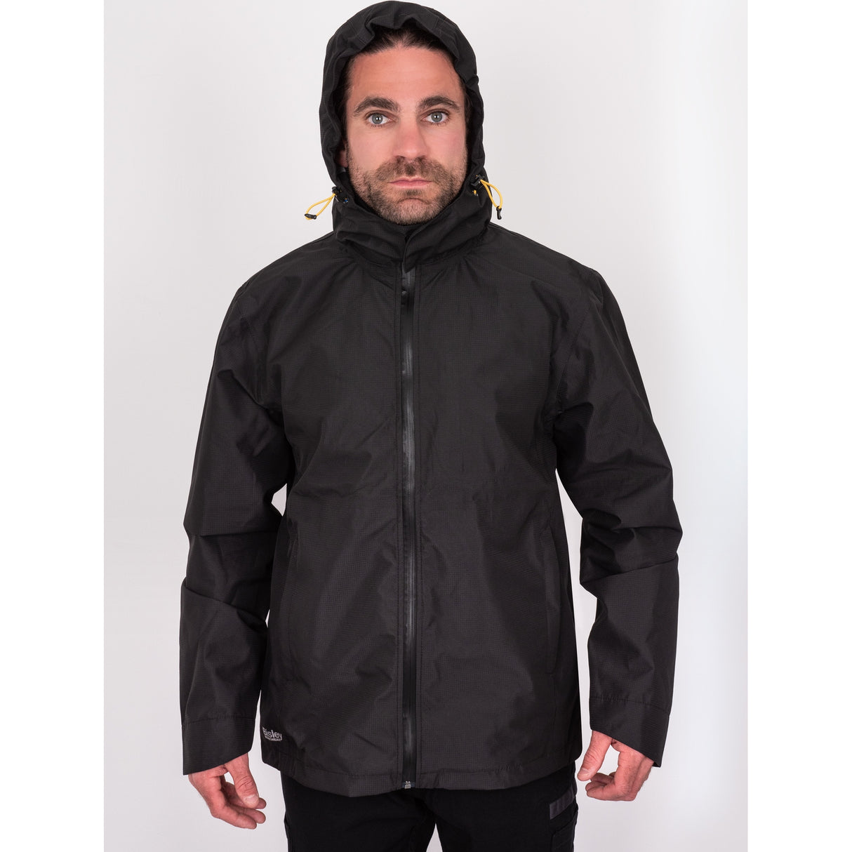 Bisley Lightweight Mini Ripstop Rain Jacket with Concealed Hood