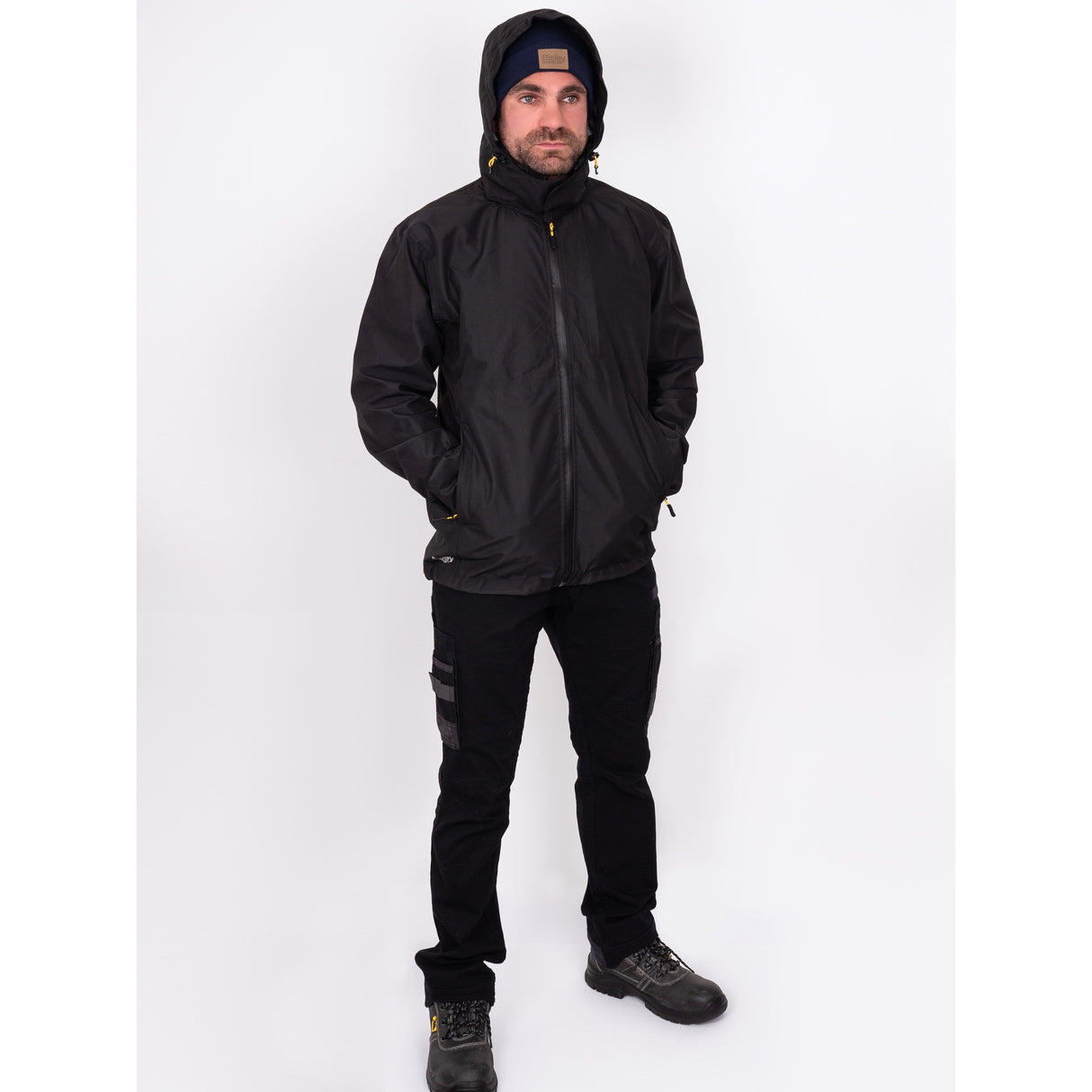 Bisley Lightweight Mini Ripstop Rain Jacket with Concealed Hood