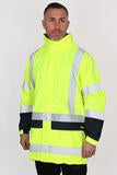 Bisley Taped Hi-Vis Rain Shell Jacket