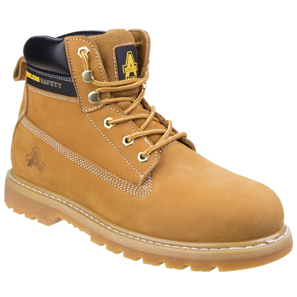 Amblers Safety Goodyear Welted Steel Toe Cap Honey Safety Boots